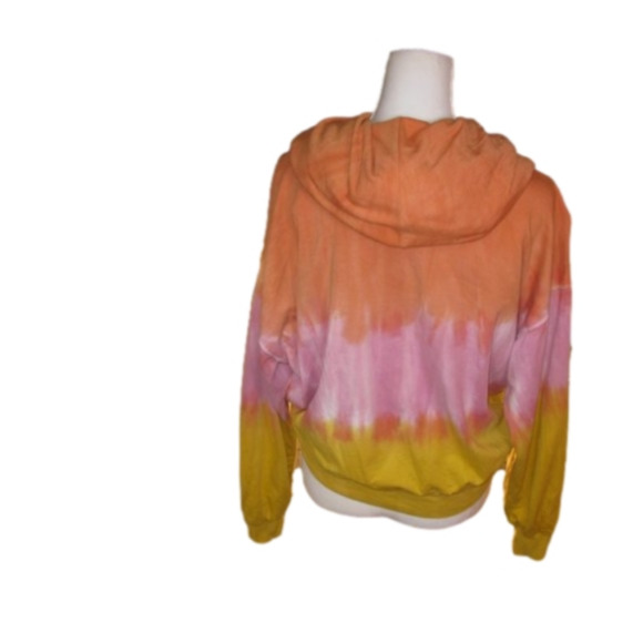 NWOT Young Fabulous & Broke Tri-Color Slouch Neck Sweatshirt Size Small - Picture 4 of 5